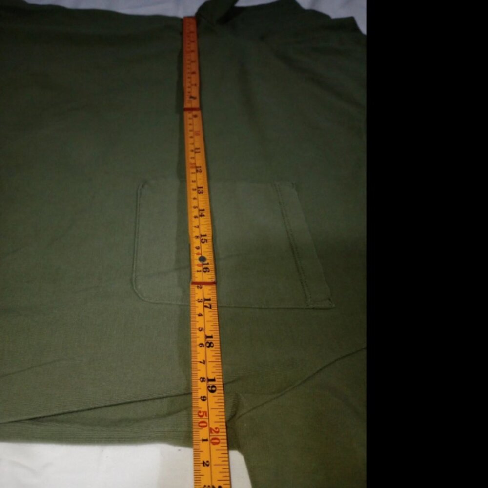 SOLD! Banana Republic Women’s L Green Short Sleeve Knee Length Pullover Dress - Picture 10 of 11